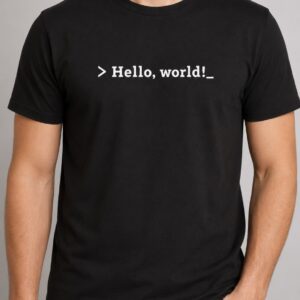 Koszulka programisty Hello World