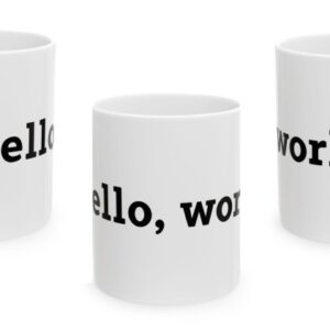kubek programisty Hello World