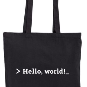 Hello, World! – torba bawełniana dla programisty
