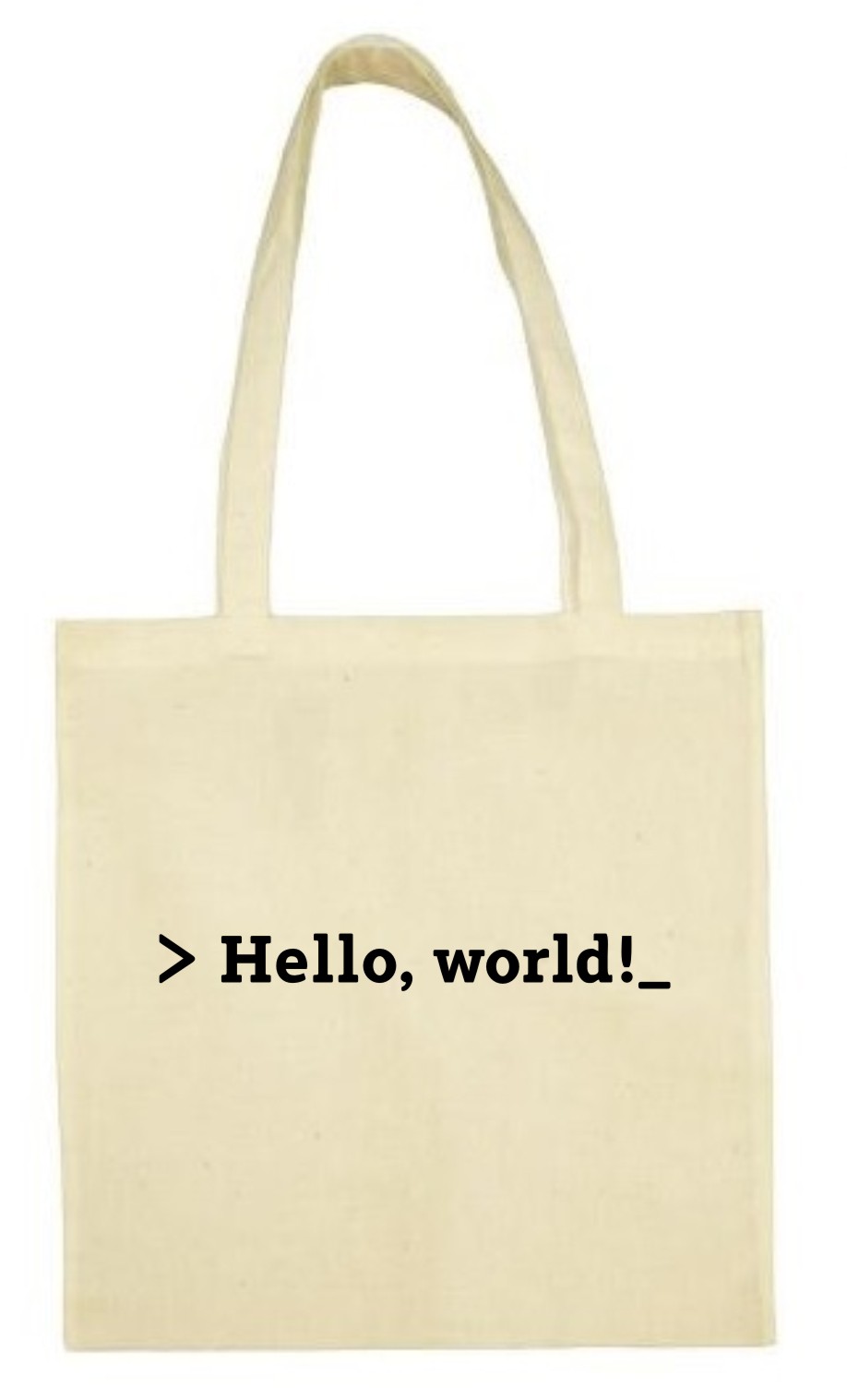 Hello, World! – torba bawełniana dla programisty - obrazek 2