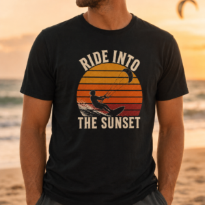 Koszulka Ride Into the Sunset – męska kitesurfing