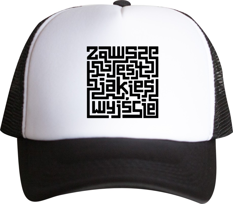 czapka Zawsze jest jakieś wyjście, labirynt