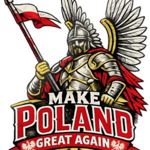 naklejka Make Poland Great Again