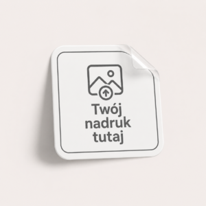 Wypukła naklejka UV DTF z własnym nadrukiem
