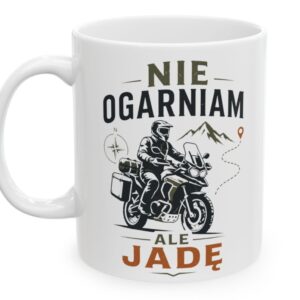 Kubek Nie ogarniam ale jadę – Turystyk