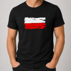Polska Flaga Distressed