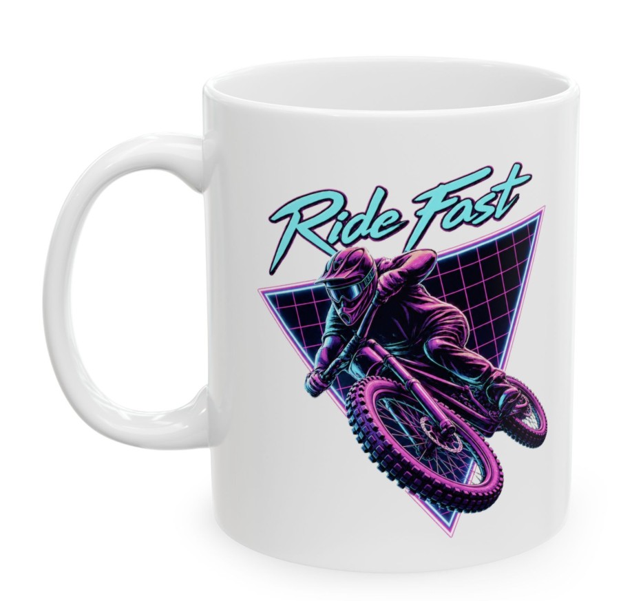 Kubek Ride Fast Neon DH - Kubek MTB i Downhill 330 ml