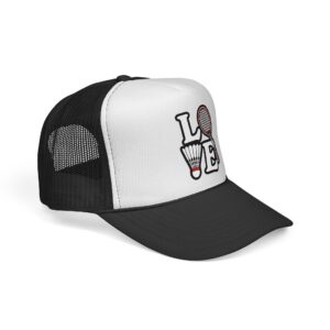 LOVE Badminton – czapka trucker dla miłośników badmintona i babingtona :-)