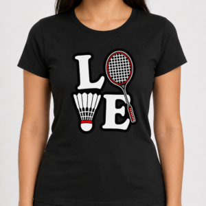 koszulka LOVE Badminton