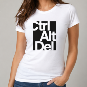 koszulka Ctrl Alt Del dla informatyka i programisty