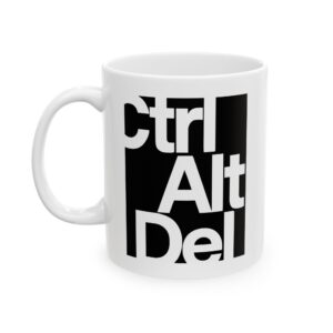 kubek Ctrl Alt Del dla informatyka i programisty