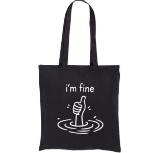 torba I’m Fine – z kciukiem do góry