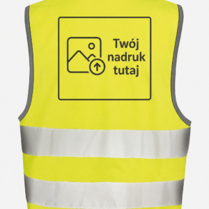 kamizelka odblaskowa z twoim nadrukiem