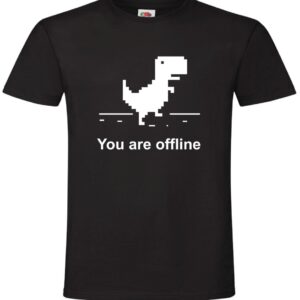 You ar offline – koszulka męska OUTLET, produkt po zwrocie