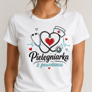 koszulka damska dla pielęgniarki