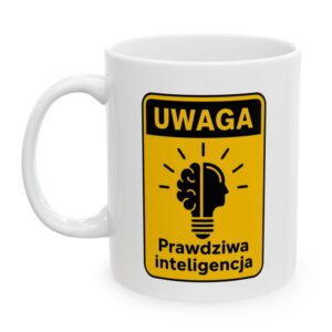 Kubek Prawdziwa Inteligencja nie AI