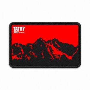 naszywka Tatry Rysy 2501 – z Panoramą Tatr