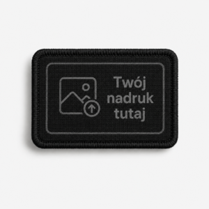 Personalizowana naszywka na rzep z nadrukiem DTF