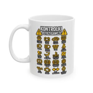 kubek Kontrolki Ostrzegawcze w Samochodzie