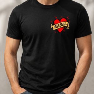 Koszulka Rebel Heart - Niepokorne Serce