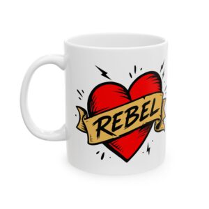 kubek Rebel Heart - Niepokorne Serce
