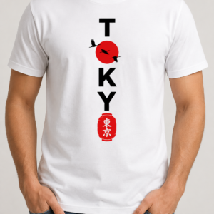 koszulka Tokyo Japonia – Wschodzące Słońce